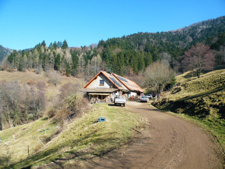 Balade ferme-auberge Ostein : un lieu à l'écart du monde
