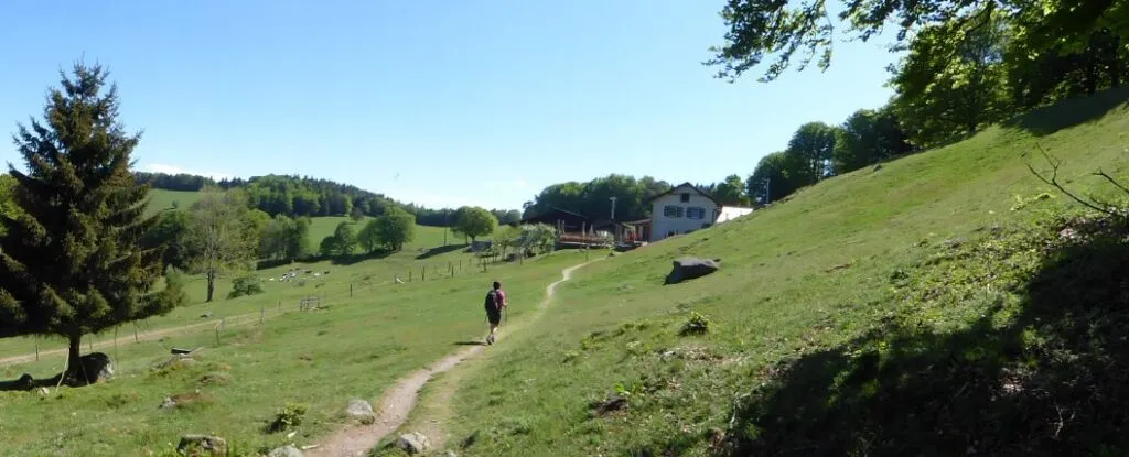 Gresson: Wanderung entlang der Steinmauern